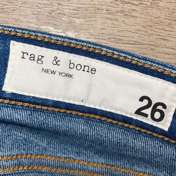 Rag & Bone Cate Mid-Rise Skinny Ankle Hazy Daze Size 26‎ - Picture 7 of 12